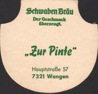 Beer coaster schwaben-brau-128-zadek-small