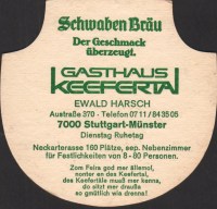 Beer coaster schwaben-brau-139-zadek