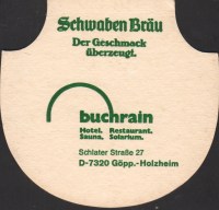 Beer coaster schwaben-brau-148-zadek