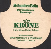 Beer coaster schwaben-brau-152-zadek