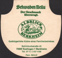 Beer coaster schwaben-brau-155-zadek-small