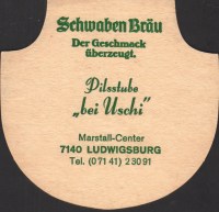 Pivní tácek schwaben-brau-156-zadek