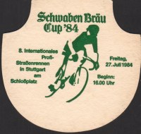 Beer coaster schwaben-brau-159-zadek