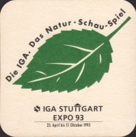 Beer coaster schwaben-brau-162-zadek