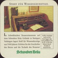 Beer coaster schwaben-brau-38-zadek