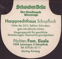 Beer coaster schwaben-brau-54-zadek-small