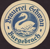 Beer coaster schwan-1