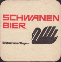 Beer coaster schwanenbrau-1