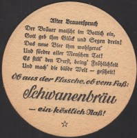 Beer coaster schwanenbrauerei-glatten-2-zadek-small