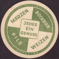 Beer coaster schwartz-storchen-4-zadek