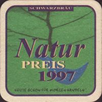 Beer coaster schwarzbrau-40-zadek