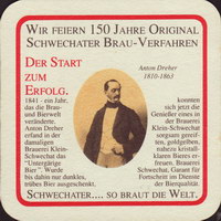 Beer coaster schwechater-102-zadek