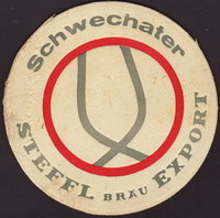 Beer coaster schwechater-109-zadek