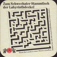 Beer coaster schwechater-110-zadek