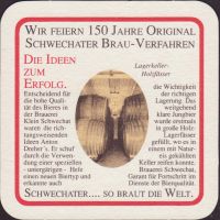 Beer coaster schwechater-138-zadek