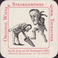 Beer coaster schwechater-143-zadek