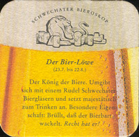 Beer coaster schwechater-27-zadek