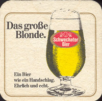 Beer coaster schwechater-32-zadek