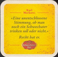 Beer coaster schwechater-4-zadek