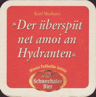 Pivní tácek schwechater-72