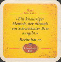 Beer coaster schwechater-77-zadek