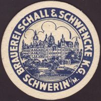 Beer coaster schweriner-schlossbrauerei-1-small