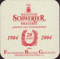 Beer coaster schwerter-brauerei-wohlers-12-zadek