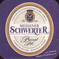 Beer coaster schwerter-brauerei-wohlers-3-zadek-small