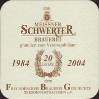 Beer coaster schwerter-brauerei-wohlers-7-zadek