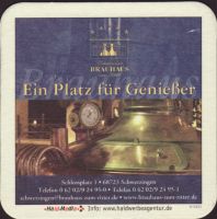 Beer coaster schwetzinger-brauhaus-zum-ritter-1-small