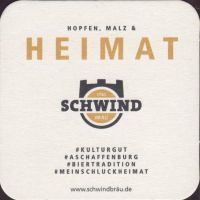 Beer coaster schwind-brau-2-zadek