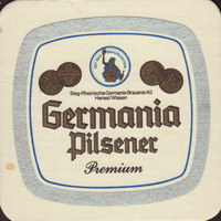 Pivní tácek sieg-rheinische-germania-2
