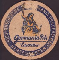 Pivní tácek sieg-rheinische-germania-7