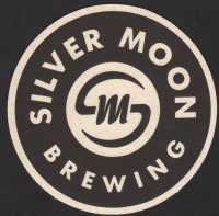 Beer coaster silver-moon-1