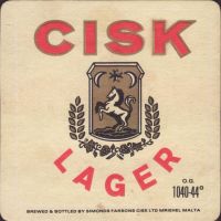 Beer coaster simonds-farsons-cisk-21-oboje-small