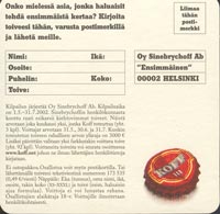 Beer coaster sinebrychoff-15-zadek