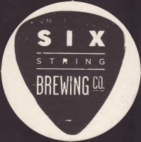 Beer coaster six-string-1