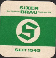 Beer coaster sixen-gebr-beyschlag-3-small