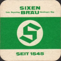 Pivní tácek sixen-gebr-beyschlag-8-small