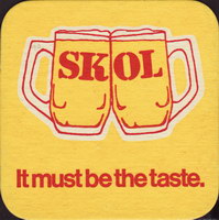 Beer coaster skol-17