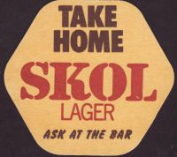 Beer coaster skol-42