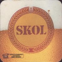 Beer coaster skol-68