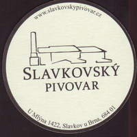 Beer coaster slavkovsky-1-zadek