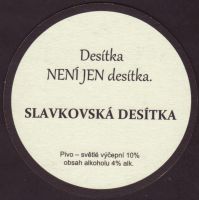 Beer coaster slavkovsky-11-zadek-small