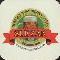 Beer coaster slezan-1