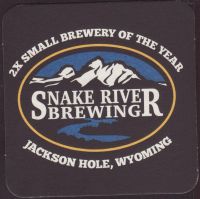 Beer coaster snake-river-1