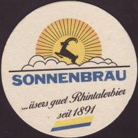 Beer coaster sonnenbrau-20