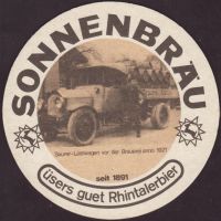 Beer coaster sonnenbrau-25-zadek