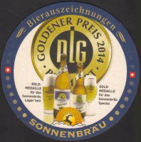 Beer coaster sonnenbrau-37-zadek
