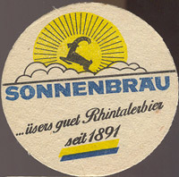 Beer coaster sonnenbrau-6